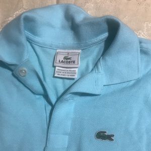 Pre-owned Boys Lacoste Polo size 8